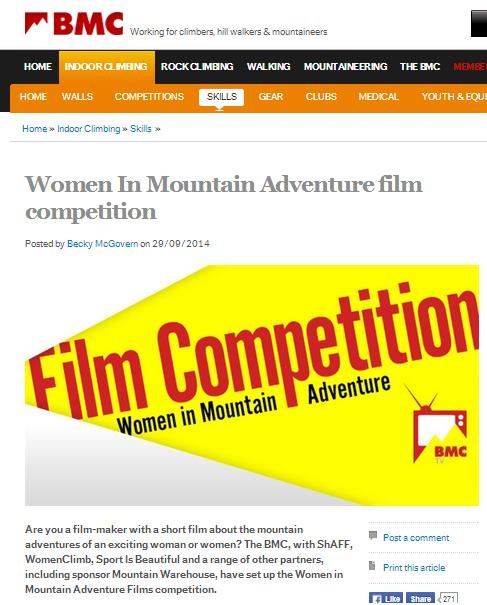 BMC - Women in Adventure