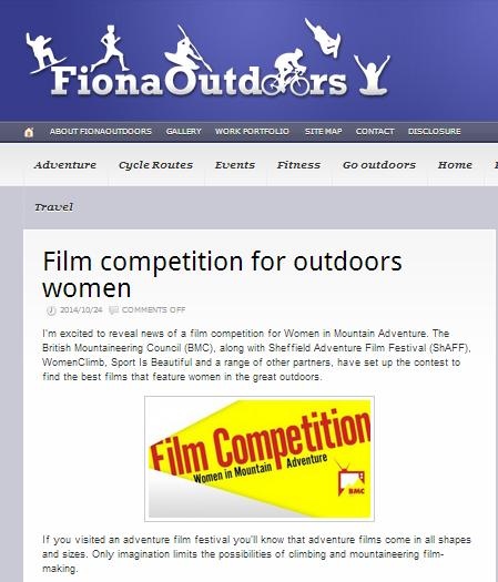 Fiona Outdoors - Women in Adventure