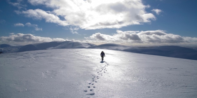 Single Shot 2014 winner Walking in Scottish Mountains Richard-Newton 650