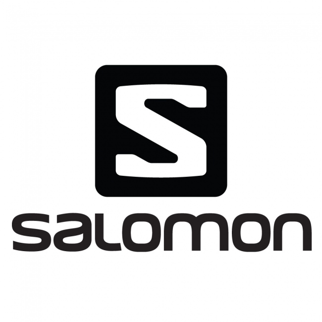SALOMON LOGO BLACK ON WHITE