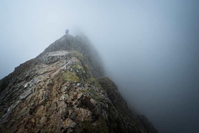 Greg Whitton - Lisa on Crib Goch